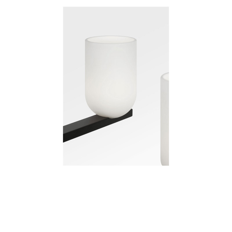 Lustre à cinq lumières Neblina, Nuit noire, Non