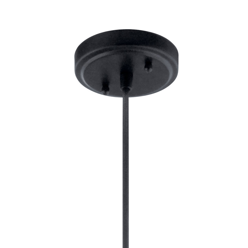 Porterfield 1 - Light Single Pendant, Black