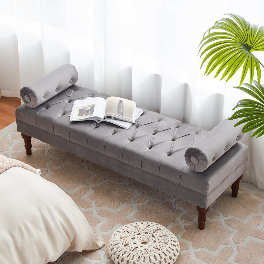 Beene 60.2" Upholstered Bench Willa Arlo™ Interiors