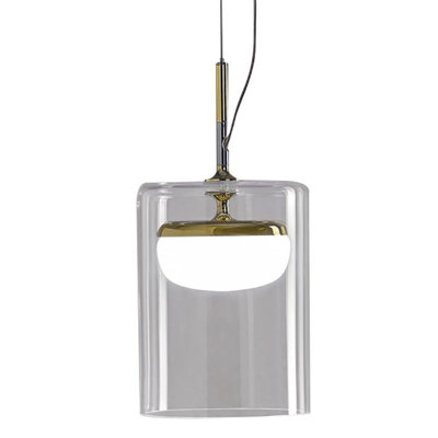 1 - Light LED Cylinder Pendant
