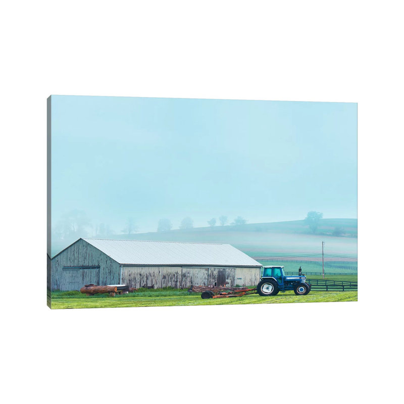 Barn Scene VII 1 Piece Wrapped Canvas Wall Art