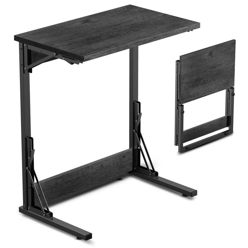 Mahema 27.6'' H x 23.6'' W Computer Table, Gray