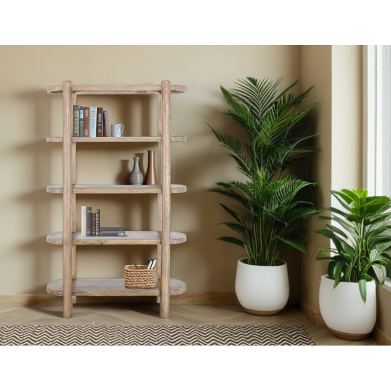 4 Shelves, Bookcase, Brown