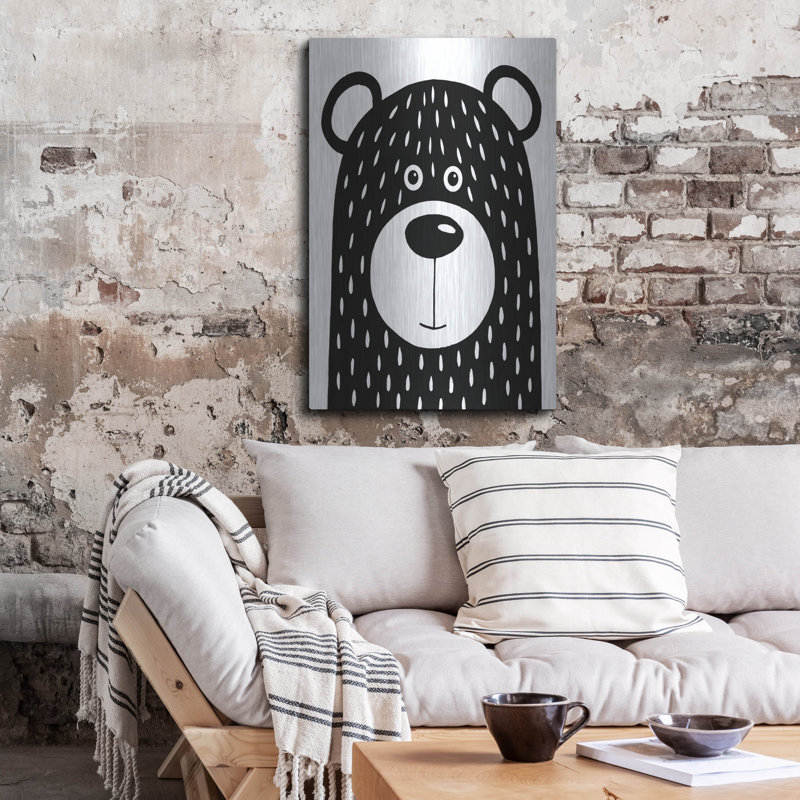 «Vanilla Bear» par Lucia Stewart, H 24 po x l 36 po