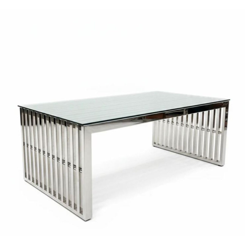 Table basse en acier Chicago