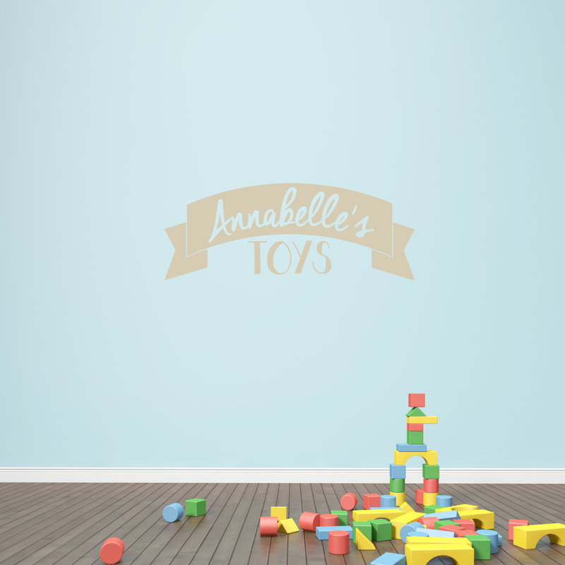 Décalcomanie murale jouets, Beige clair, Oui