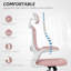 Chaise de bureau ergonomique, chaise de bureau avec support lombaire, vert clair-837857982-837857971