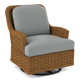 Somerset Upholstered Swivel Accent Chair