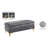 Naomi 48" Wide Velvet Rectangle Standard Ottoman-751435975