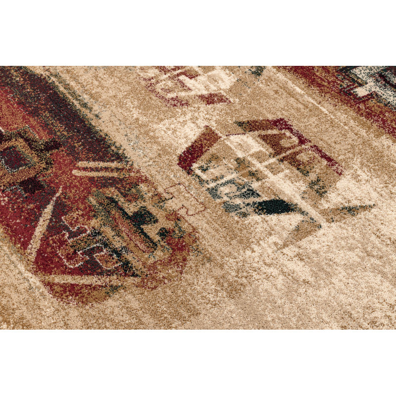Oriental Wool Area Rug, Rectangle 235 x 350cm