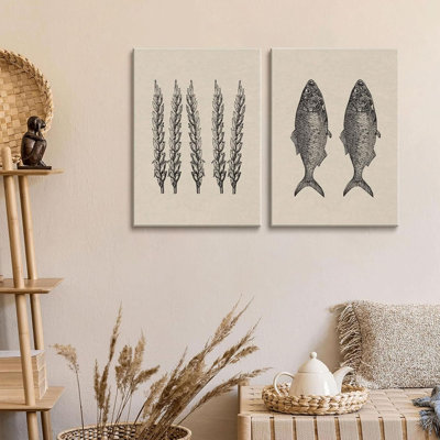 2 Piece Wrapped Canvas Print