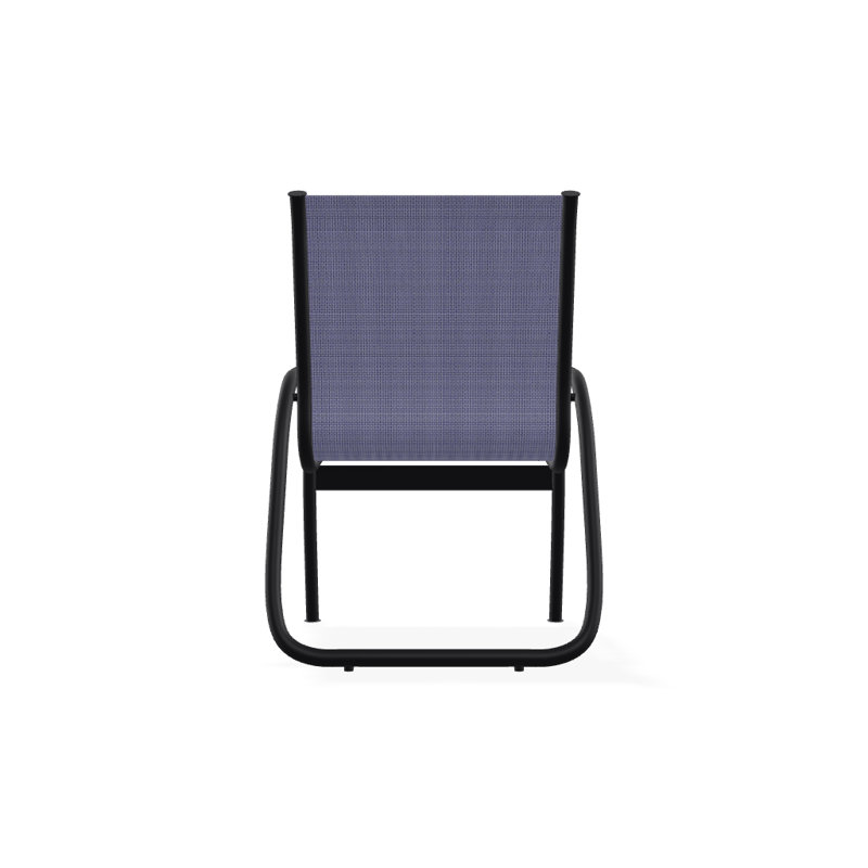 Fauteuil de patio Gardenella, Noir texturé, Brise