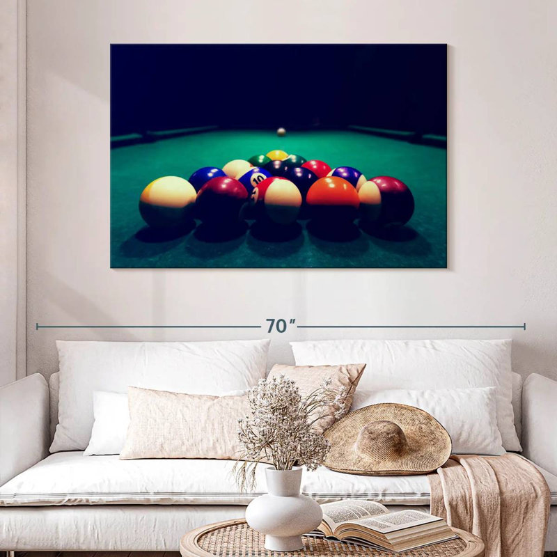 Senne Billiard Balls, 32" H x 48" W