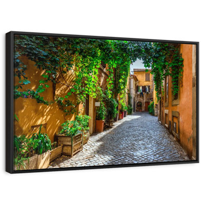 Vibrant Trastevere Street