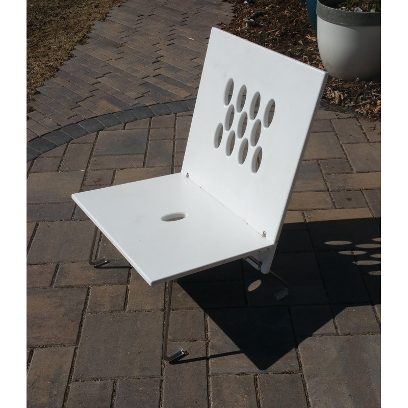 Outdoor Lounge Chair, White
