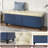 Wooden Ottoman With Storage And Safety Hinge-317653892