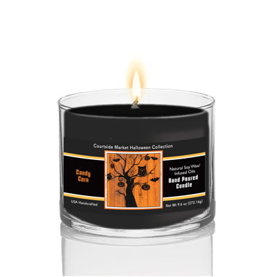 Bougie Night Owls de 272 g (9,6 oz) en cire de soya dans un pot en verre