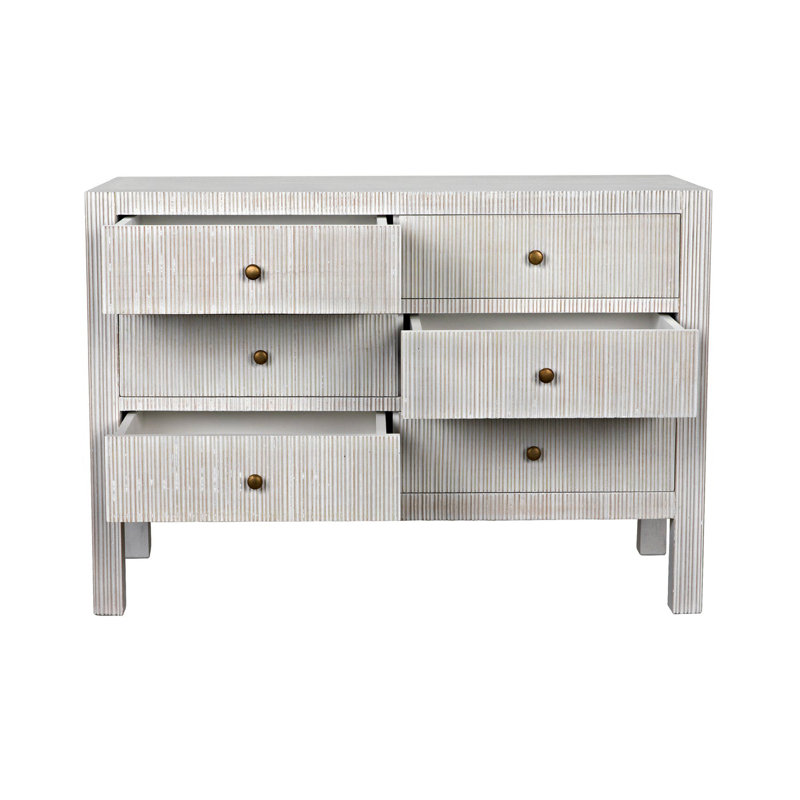 6 - Drawer Solid Wood Dresser