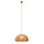 Rosemary 1-Light Natural Palm Leaf Pendant, Large-1324372845