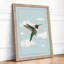 Hummingbird in Flight Modern - Framed Print-1916159451-1916159454