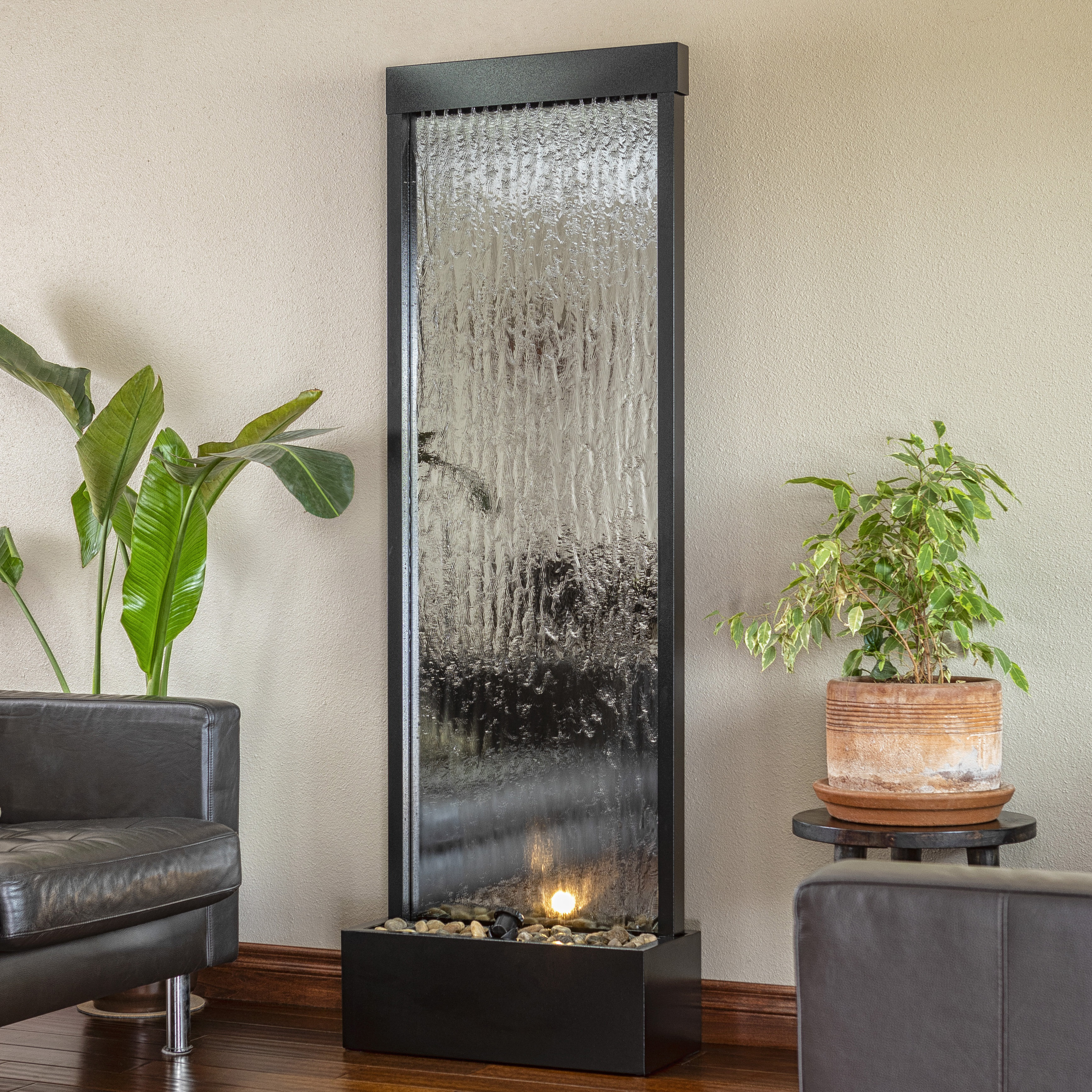 Latitude Run® Statesboro Metal Mirror Fountain with Light & Reviews - Wayfair Canada