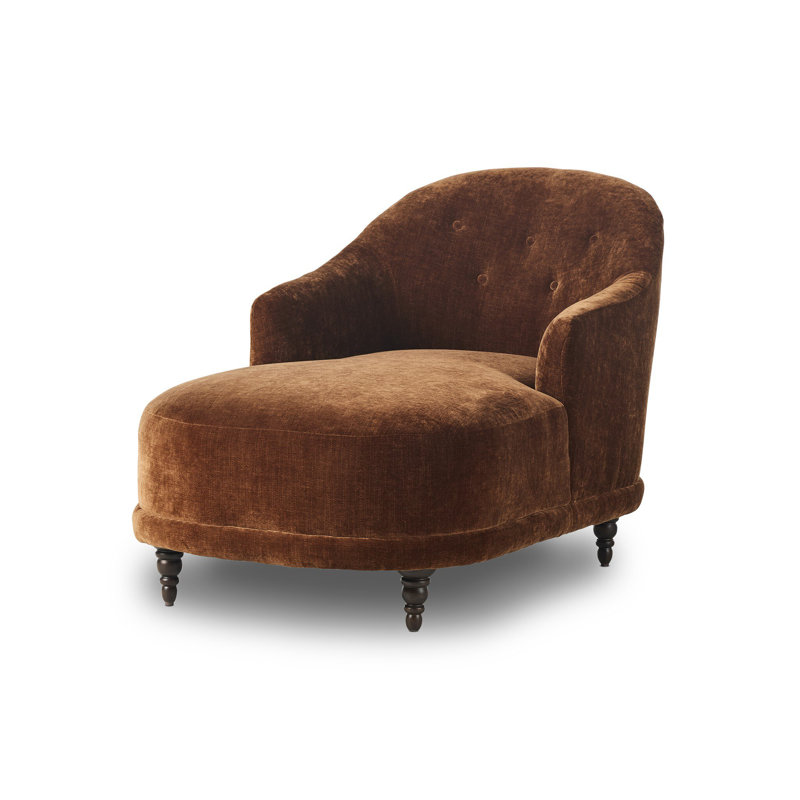 Chaise longue Bernay Denson, Polyester Altair Sienna