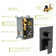 12 Inch Ceiling Mount Shower In Matte Black With Waterfall Tub Spout Option - Square Rainfall Head, Handheld Shower, Valve, Easy Installation & Hygiene Protocols Look Spout, Simple Practices