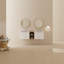 Meuble-lavabo à fermeture en douceur de 60 pouces avec lavabo et petites tablettes de rangement