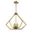 Lustre géométrique unique à 5 lumières Buckeys-22804447
