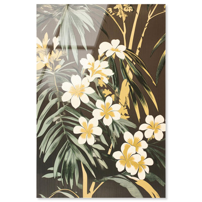 «Jungle Noir I», impression sur toile par Art Remedy