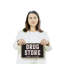 Enseigne en plastique 8 po x 12 po