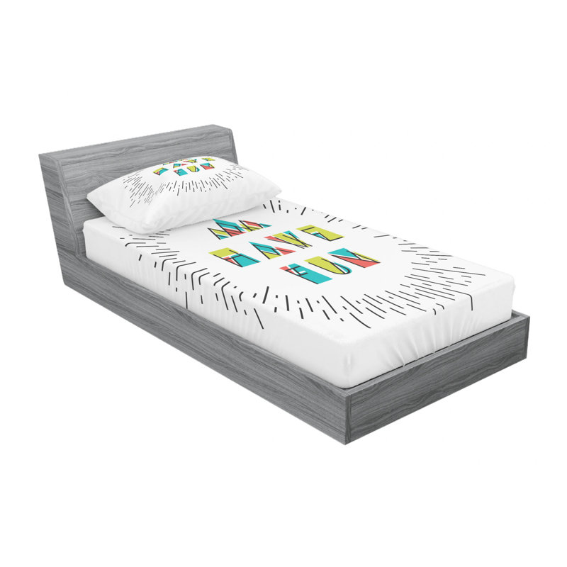 Microfiber Sheet Set, Twin Sheet Set with Fitted Sheet and 1 Pillowcases