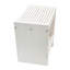 Tabouret moderne en bois massif à lattes avec tablette de rangement-67952860