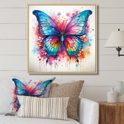 Colorful Butterfly 1 - Insects & Bugs Wall Art