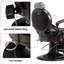 Fauteuil inclinable manuel pivotant en cuir Bettyjo-1592047291
