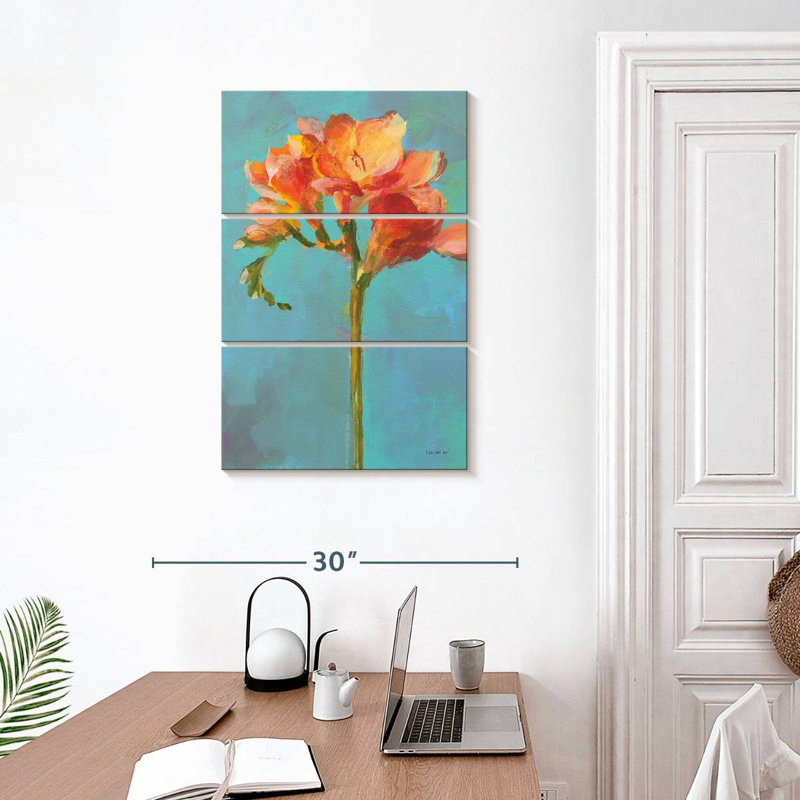 Harnek moderne floral II, H 32 po x l 20 po