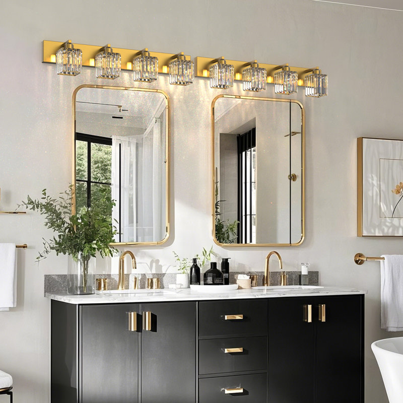 Sanfiel 3 - Light LED Vanity Light, Gold, 4
