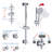 Rain Dual Shower Head 1.8 GPM with Aerating-89202319