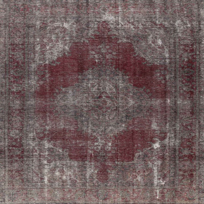 Tapis traditionnel brun / noir Sion