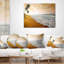 Coussin Wavy Clouds over Seashore - Sea & Shore
