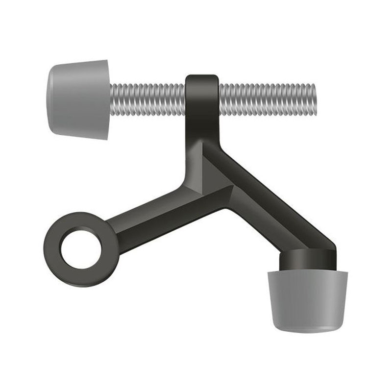 Deltana ZHP70U10B Hinge Pin Stop For Steel Hinges, Hinge Mounted, Zinc Die-Cast in Oil-rubbed Bronze, Oil-Rubber Bronze