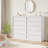 Modern 5/7 Drawer Dresser for Bedroom Antique White/Natural 5 Chest of Drawers 43" Tall with Large Storage Space-1761845386