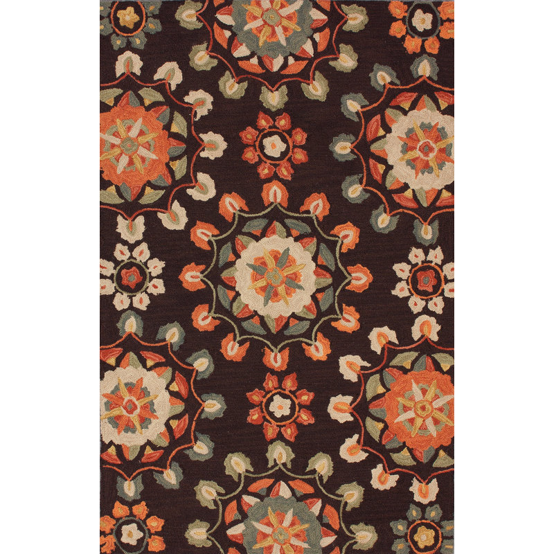 Ertugrul   Floral Indoor Rug, 7'6" x 9'6"