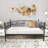 Metal Daybed Frame Multifunctional Mattress Foundation/Bed Sofa with Headboard-496589922-496589921