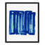Indigo Spectacle III - peinture encadrée-58639861-58639864