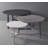 Twist Round Outdoor Coffee Table ,-70593237-70921524-70921523