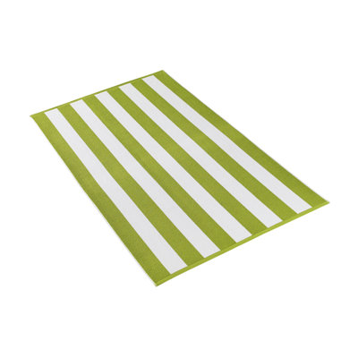 Mendel Striped Cotton Beach Towel
