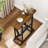 Milija 7.08'' Solid Wood Top Console Table