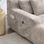 Chaise longue avec trois coussins Lazy-231815982