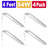4 Pack 54W LED Shop Light Garage Workbench Ceiling Lamp
